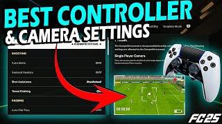 The BEST CONTROLLER & CAMERA SETTINGS in EA FC 25!