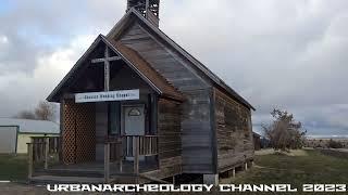 SHANIKO, Oregon - Central Oregon Ghost Town - Footage of Abandoned Buildings - wild west - New 2023