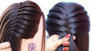 New Different Easy & Beautiful hairstyle - new and Easy hairstyle for girls | hairstyles | hair updo