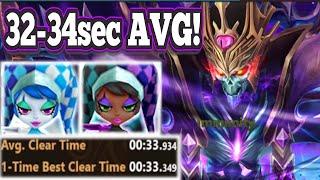 Fastest F2p Necro in 32-34sec AVG, Julie Luna Are Back, F2p Units! - Summoners War