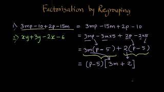 Factorisation by regrouping of non quadratics| Factorisation | NCERT Class 8 | Math | Khan Academy