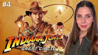 INDIANA JONES AND THE GREAT CIRCLE прохождение обзор | ИНДИАНА ДЖОНС стрим XBOX | Часть 3