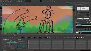 ToonBoom Harmony Pro20 на русском. УРОК# 3. Окна дисплея и опции