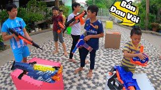 Nerf Gun Trận Chiến Súng Nerf Chia Đội Bắn Súng Nerf Phần 8