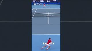 Genius Shapovalov Drop Shot vs Djokovic 