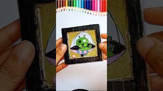 Gog The Alien green Dog pinball game  #meme #gogthealiendog #papercraft #diy #shorts