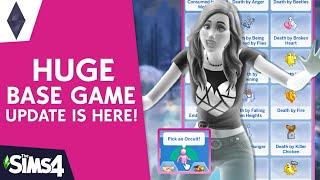 NEW HUGE FREE UPDATE FOR THE SIMS 4 IS HERE! Even Better Than Expected!