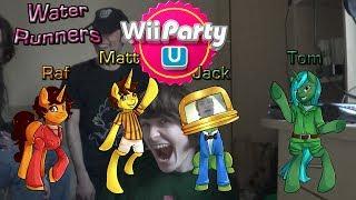 Wii Party U w/ Jack & Co. - Water Runners (No Game Footage)