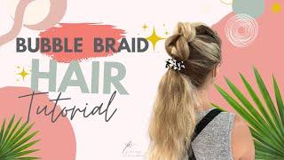 5 MINUTE BUBBLE BRAID TUTORIAL | Jenny Brereton