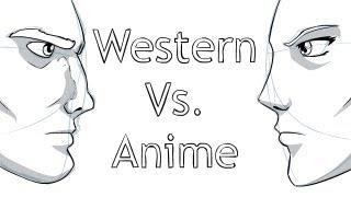 Drawing: Western Vs. Anime/Manga