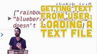 1.4: Getting Text from User: Loading a Text File - Programming with Text