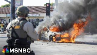 How Donald Trump’s ‘violent crime’ rhetoric created chaos in California