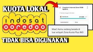 KUOTA LOKAL INDOSAT TIDAK BISA DIGUNAKAN