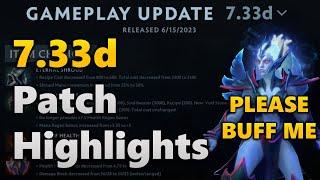 7.33d Dota 2 Patch Analysis Highlights