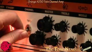 Vid 6 of 8 : Orange AD30 Twin Channel Tube / Valve Amp Demo / Review - Winter NAMM 2011 '11