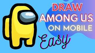 VERY EASY AMONG US DRAWING ON Mobile | IBIS Paint X Tutorial | ARTMA by VENKY | Youtube #Shorts