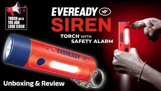 Eveready Siren Torch With Safety Alarm for Children ,Women and Farmers