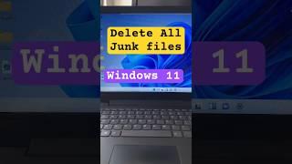 Delete ALL CACHE & JUNK files from Windows 11