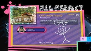 (ALL PERFECT) Roblox Robeats | Crab Rave (Hard) [19] No miss Rank A+ / 100.00%