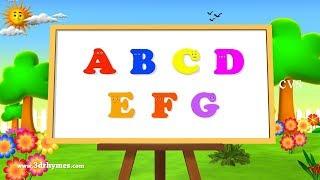 ABC Song | ABCD Alphabet Songs | ABC Songs for Children - 3D ABC Nursery Rhymes