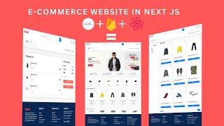 Create Complete Modern Ecommerce Website In Next JS Step by Step |  #nextjs #reactjs #ecommerce