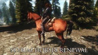 TES V - Skyrim Mods: Skyrim Horses Renewal