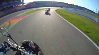 Stefan Bradl & Alex Hofmann am Hockenheimring ! CBR 600 F gegen Aprilia Tuono RSV 4 °