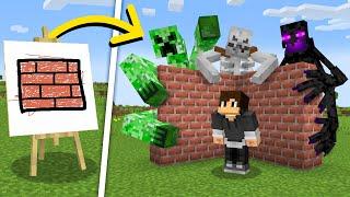 Minecraft Draw to Survive!