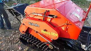 Японский самоходный пресс-подборщик Kubota RM-850DX