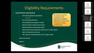 Sac State OSE Business Impaction Workshop (Feb 2021)