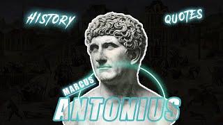 Stories And Quotes From Ancient Character ‼️ Marcus Antonius #history #jurney #jurnalisonline #world