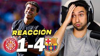 REACCIONES DE UN HINCHA al Girona vs Barcelona 1-4 *IMPARABLES*