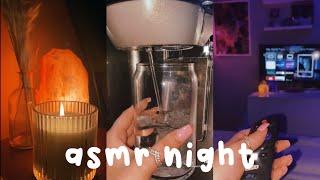 asmr night routine tiktoks to watch before bed