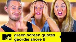 "Charlotte's Having A S*** Above My Head!" | Funniest Green Screen Quotes Part 2 | Geordie Shore 9