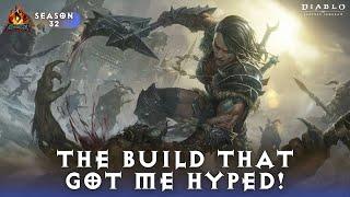 Diablo Immortal - Barbarian PVP Meta Season 32 | The Build That Got Me Hyped!