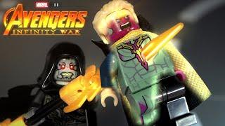 LEGO WandaVision VS Black Order Avengers Infinity War Scotland Battle Part 1 Stop Motion Animation