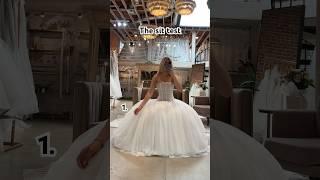 Which Ballgown Wedding Dress Looks Best in The Sit Test?