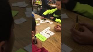 4th Grade Students Discussing Theme