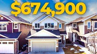 Tour a Beautiful $674,900 Single Family Home in Calgary's Sherwood! Real Estate 2022