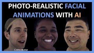 Realistic Facial Animations Of 3D Avatars Driven By Audio And Gaze | Game Futurology #34