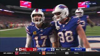 Josh Allen's CLUTCH TD run on fourth down boosts Bills' lead to 29-21