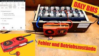 DALY BMS - Mögliche Fehler und "Störungen" bzw. Betriebszustände an der LiFePo4 Batterie