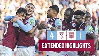 Extended Highlights | West Ham 4-1 Ipswich Town | Premier League