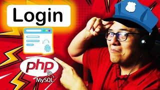 login con php mysql