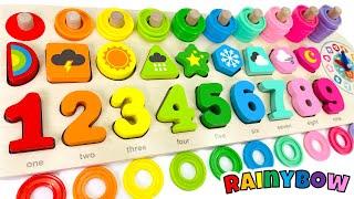 Teach Kids Numbers, Counting, Shapes & ABCs