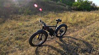 Электрофэтбайк. E-MOTION FATBIKE GT 48V 21AH 1000W.