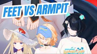 Armpit bro in shambles - Lumi, Shiina, Erina  (Phase Connect) [VTuber Clip]