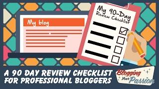 Blog Checklist | The 10 Magic Blogging Questions - BYP TV, Ep.16