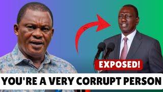 RUTO IN DISBELIEF AS JUSTIN MUTURI UNLEASHED FRESH CORRUPT DETAILS IN STATEHOUSE
