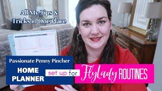 How to Use the Passsionate Penny Pincher Planner for Flylady Routines